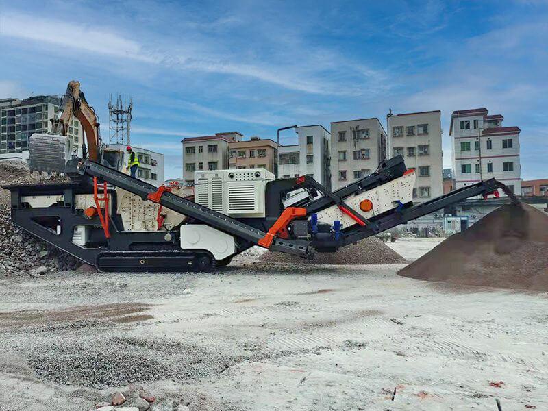 Track Mobile Coarse Crushing Plant